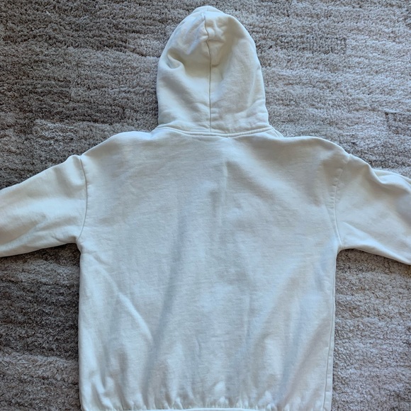 SOLD knight swim hoodie in cream, perfect for beach nights, size M - Picture 2 of 4